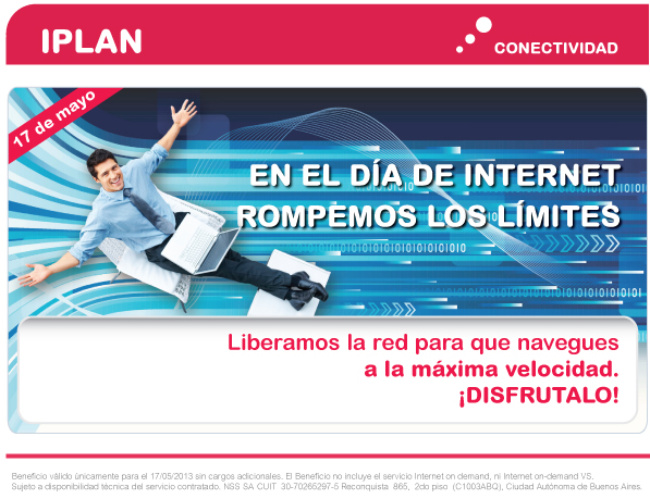 Liberamos la red para que navegues a la máxima velocidad. ¡Disfrutalo!